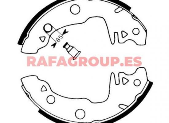 RG8118 - Brake Shoe Seat